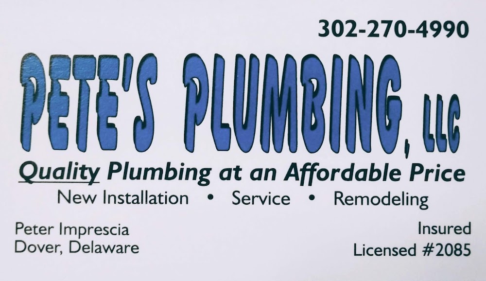 Pete’s Plumbing, LLC