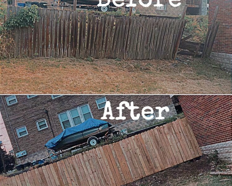 FRONT SIDE BACKYARDAGAINS handyman