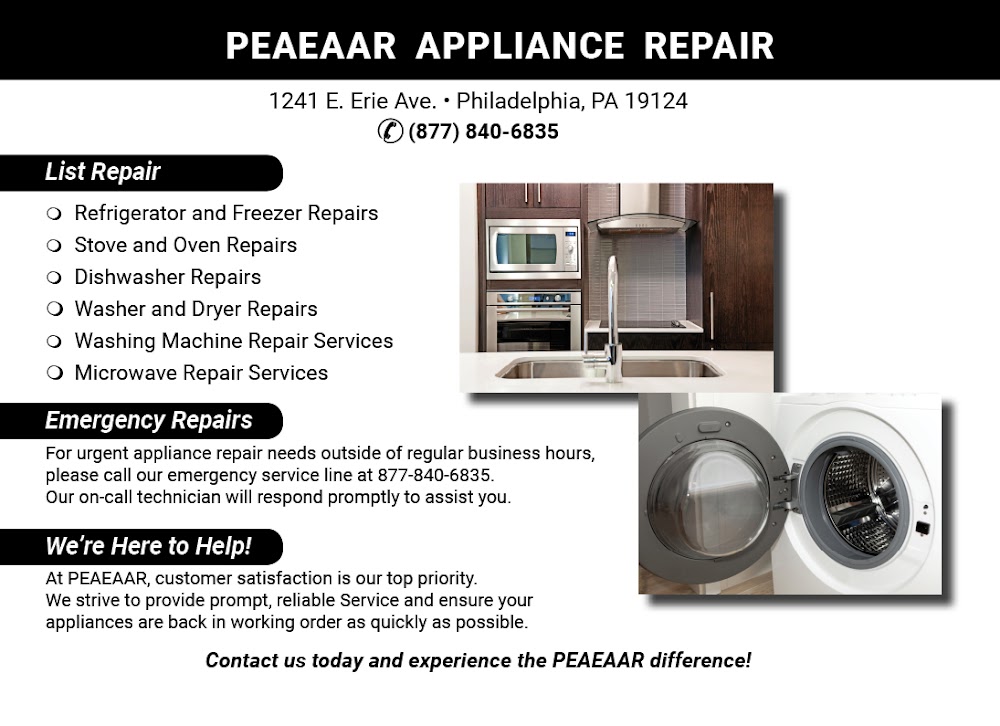 Peaeaar Appliance Repair