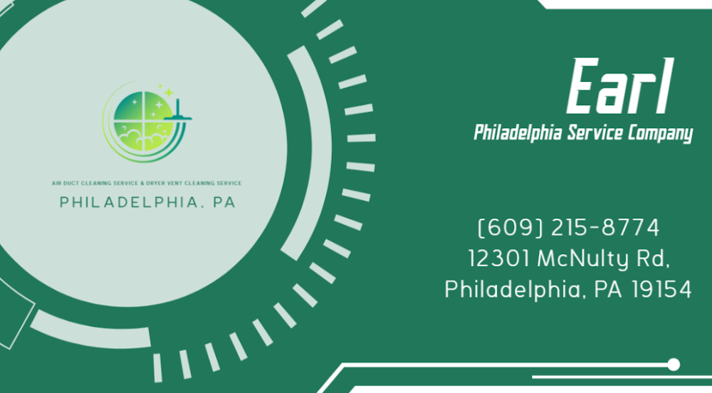 Earl Air Duct Cleaning Service & Dryer Vent Cleaning Service Philadelphia, PA