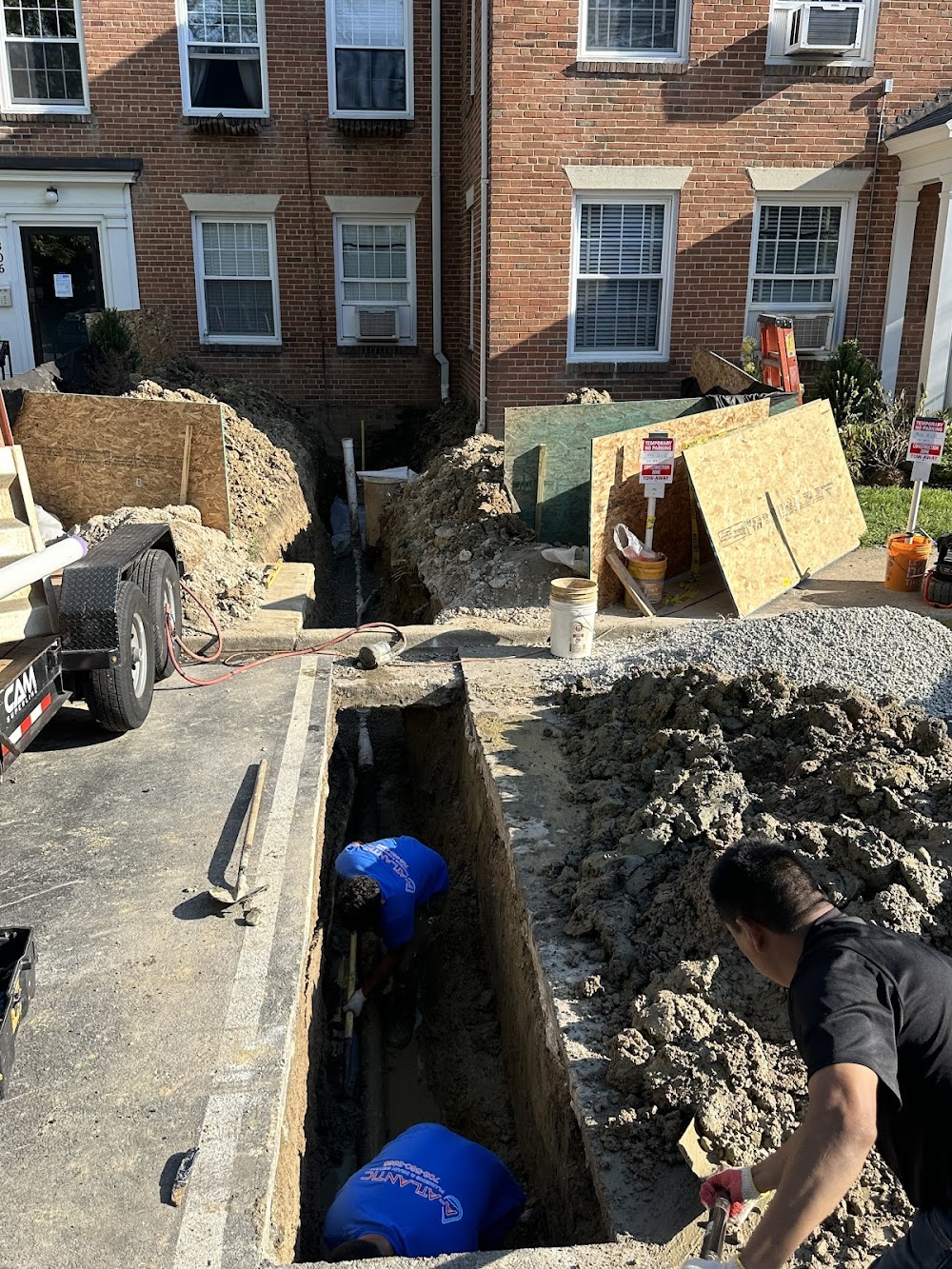 A-Atlantic Plumbing & Drain Service INC. Drain Cleaning Service’s Pipe Bursting Emergency