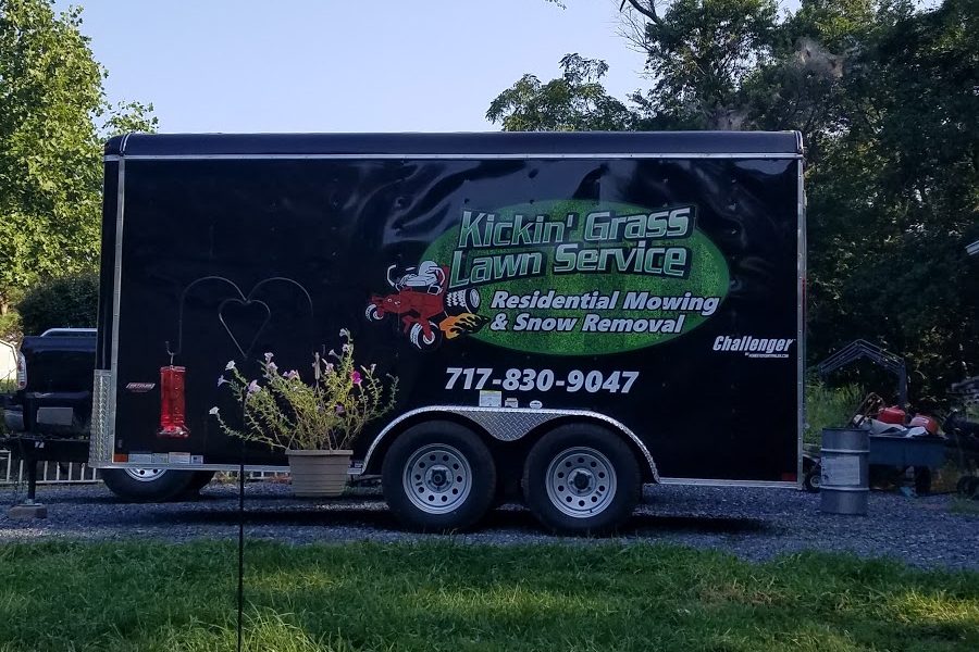 Kickin’ Grass Lawn service and Snow Removal