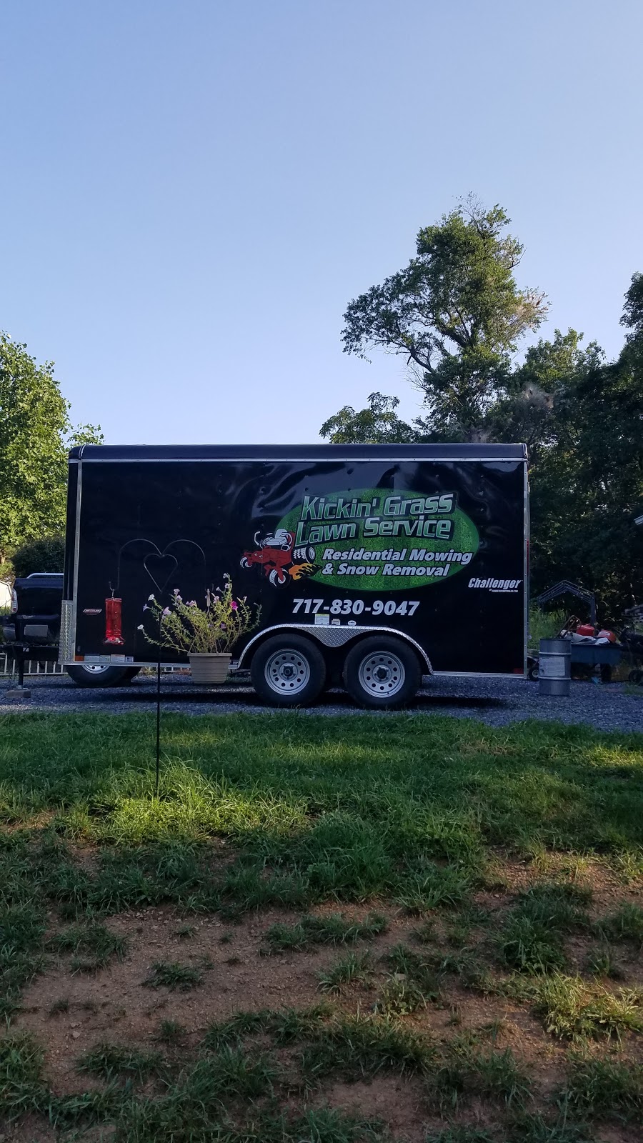 Kickin’ Grass Lawn service and Snow Removal