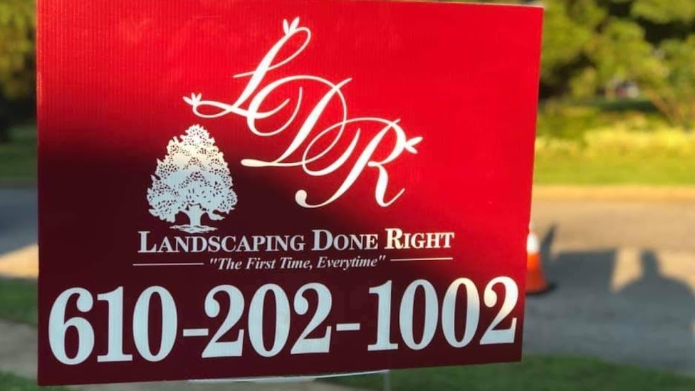 Landscaping Done Right LLC