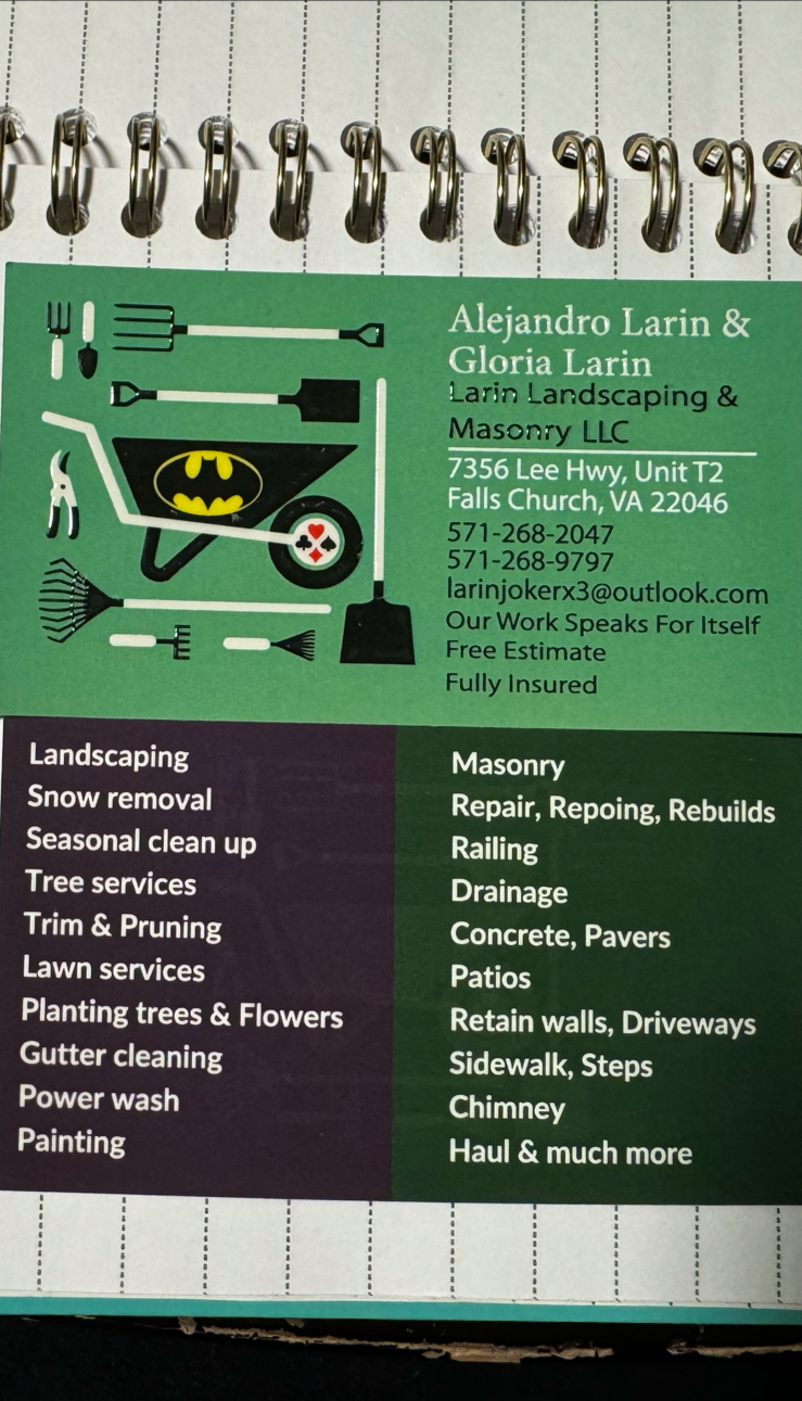 Larin Landscaping & Masonry LLC
