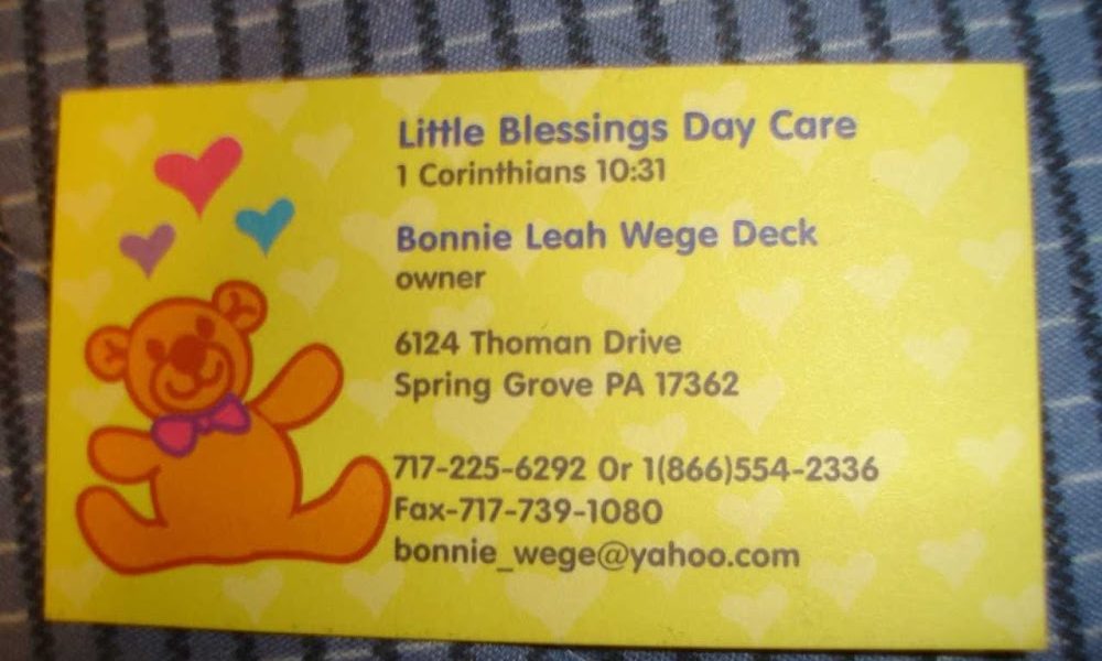 Little Blessings Children’s Daycare