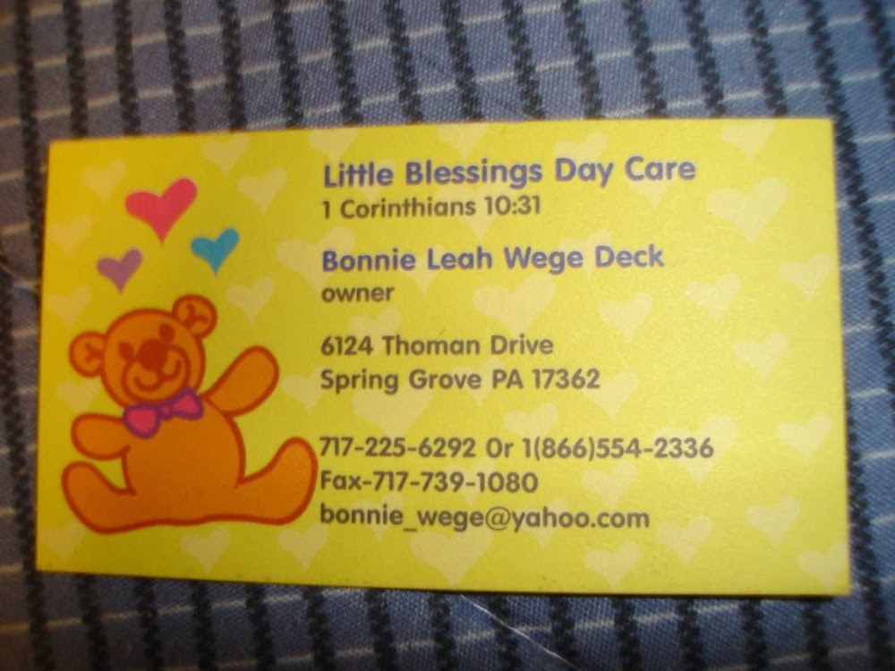 Little Blessings Children’s Daycare