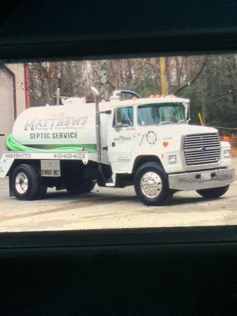 MB Matthews Septic Service LLC