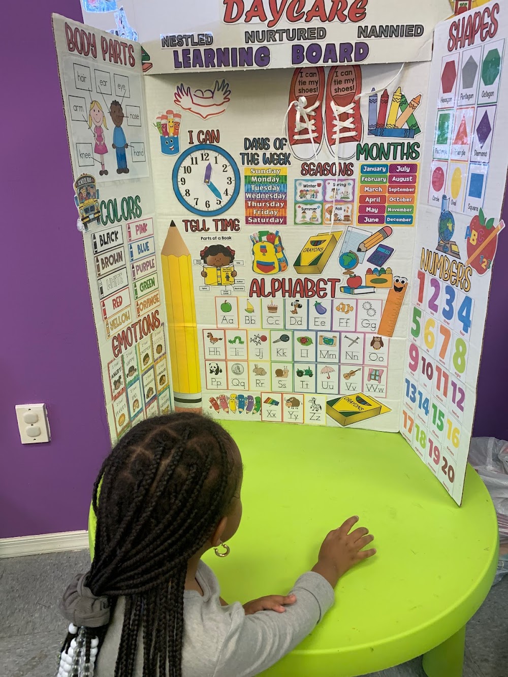 Nurturing touch daycare