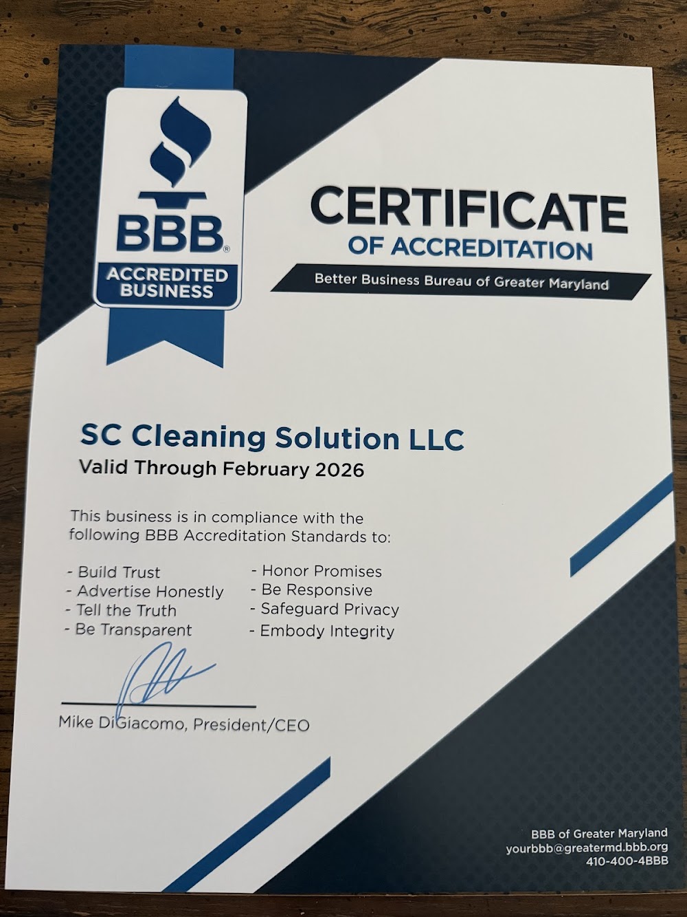 SC Cleaning Solution LLC