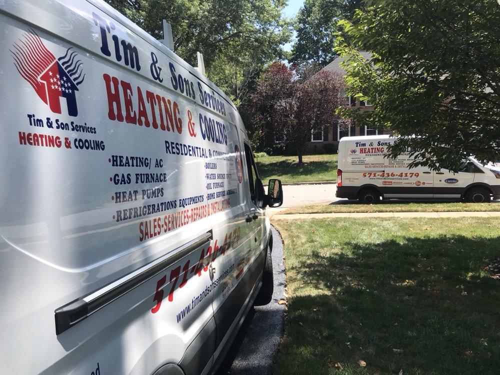 Tim & Sons Services Heating Cooling