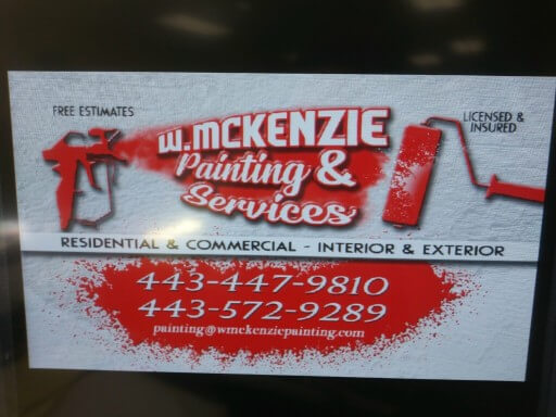 W Mckenzie Painting and Services – Affordable Interior & Exterior Painter in Baltimore, MD