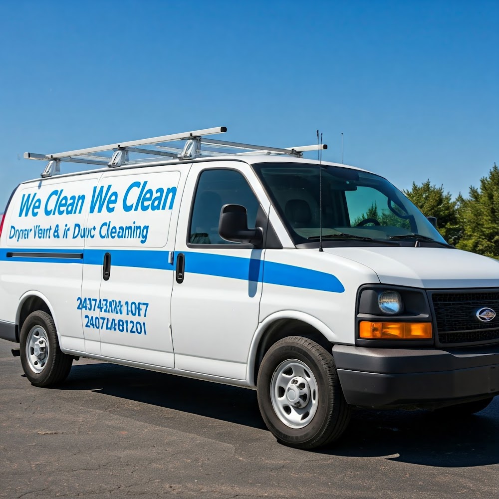 We Clean Dryer Vent & Air Duct Cleaning